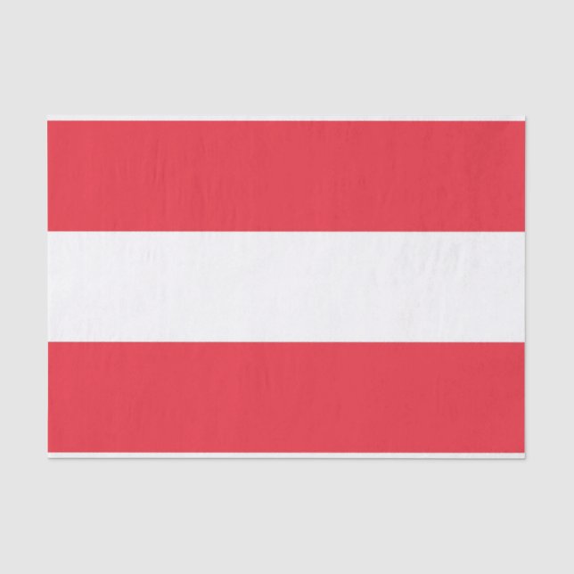 Patriotisches Papiertaschentuch mit österreichisch Seidenpapier (Vorderseite)