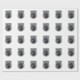 Patriotisches Phantom Patriot Horror Monster Patri Geschenkpapier