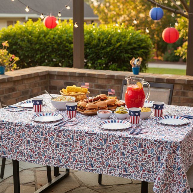 Patriotisches Picknick Tischdecke (Von Creator hochgeladen)