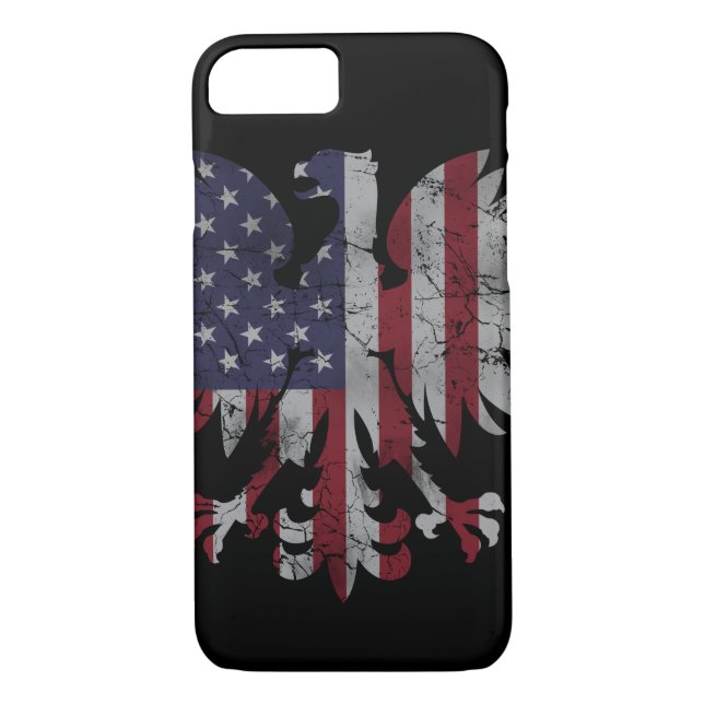Patriotisches polnisches Case-Mate iPhone hülle (Rückseite)