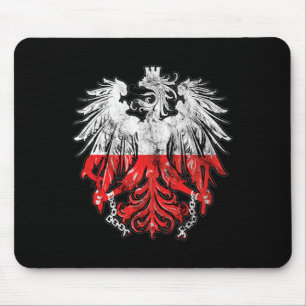 Patriotisches polnisches Erbe Wurzeln Polen Adler- Mousepad