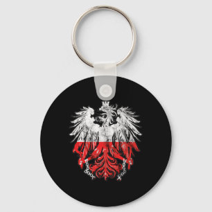 Patriotisches polnisches Erbe Wurzeln Polen Adler Schlüsselanhänger