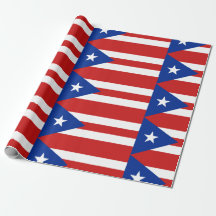 Patriotisches Puerto Rico-Flaggenmuster