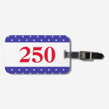 Patriotisches Rot Weiß & Blau 250 Button