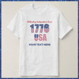 Patriotisches Rotes Weiß und Blau 4. Juli T-Shirt