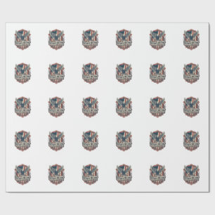 Patriotisches Staatsstolz-Serie Vektorgrafik T-Shi Geschenkpapier
