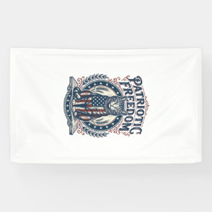 Patriotisches Stallkatze Vektorgrafik T-Shirt_1 Banner