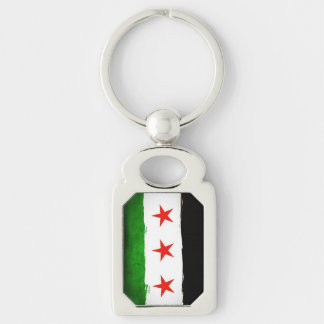 Patriotisches syrisches Flaggen-Schlüsselanhänger Schlüsselanhänger