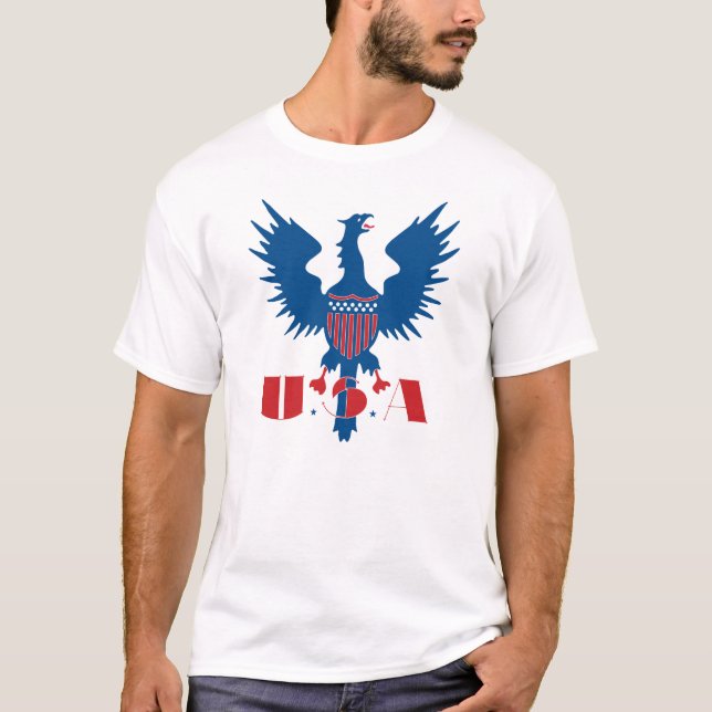 Patriotisches T-Shirt USA (Vorderseite)