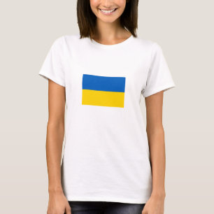 Patriotisches Ukraine-Flagge-T-Shirt T-Shirt