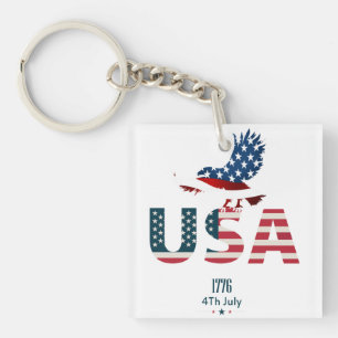 Patriotisches USA 250-Jahr-Jubiläum Schlüsselanhänger