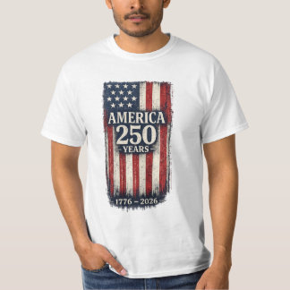 Patriotisches USA 250. Jubiläums-T-Shirt T-Shirt