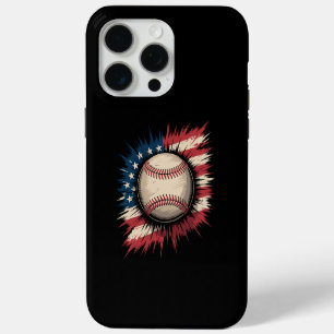 Patriotisches USA-Baseball Amerikanische Flagge Vi Case-Mate iPhone Hülle