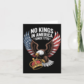 Patriotisches USA-Freiheits-Weißkopfseeadler 4. Ju Karte