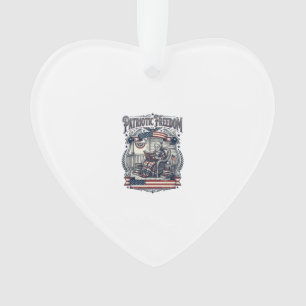 Patriotisches Veranda-Bücherwurm-Vektorgrafik-T-Sh Ornament