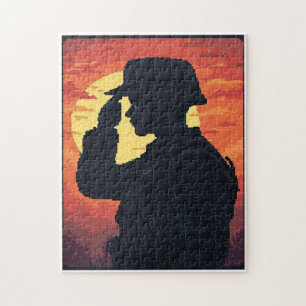 Patriotisches verstecktes Bild-Mosaik-Aktivitätssp