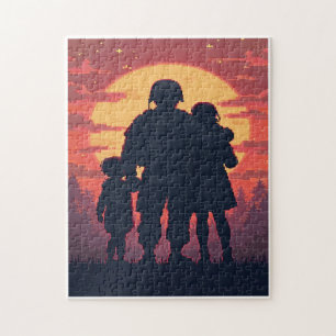 Patriotisches verstecktes Bild-Mosaik-Aktivitätssp