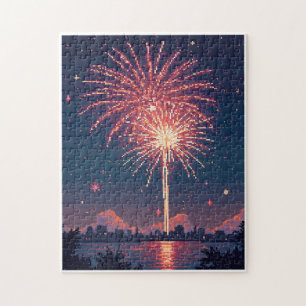 Patriotisches verstecktes Bild-Mosaik-Aktivitätssp