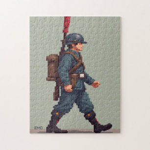 Patriotisches verstecktes Bild-Mosaik-Aktivitätssp