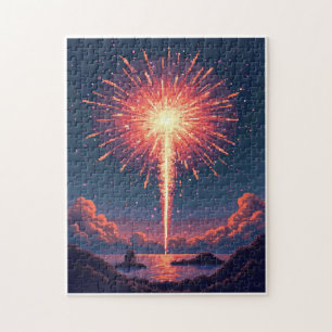 Patriotisches Verstecktes-Bild-Mosaik-Aktivitätssp
