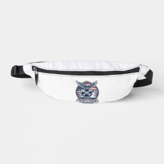 Patriotisches Vinyl-Sammler Vektorgrafik T-Shirt Bauchtasche