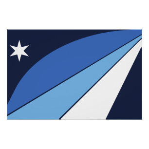Patriotisches Wandplakat mit Flagge von Kolumbien, Poster