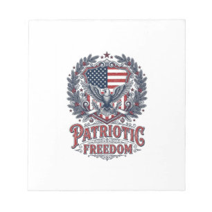 Patriotisches Weihnachten Vektorgrafik T-Shirt Notizblock