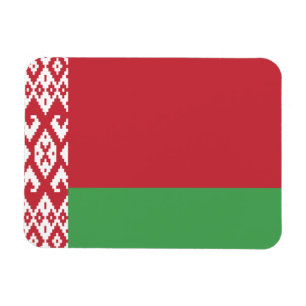 Patriotisches Weißrussisches Flaggenmagnet Magnet