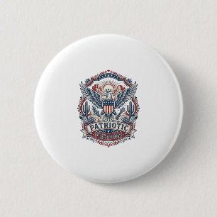 Patriotisches Wüsten-Südwest-Stolz-Vektorgrafik-T- Button