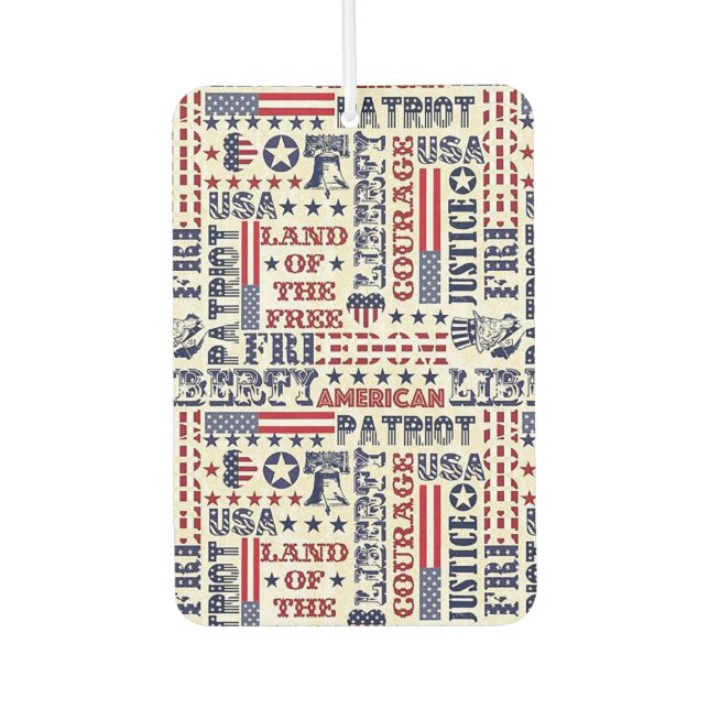 Patriotismus Autolufterfrischer (Vorderseite)
