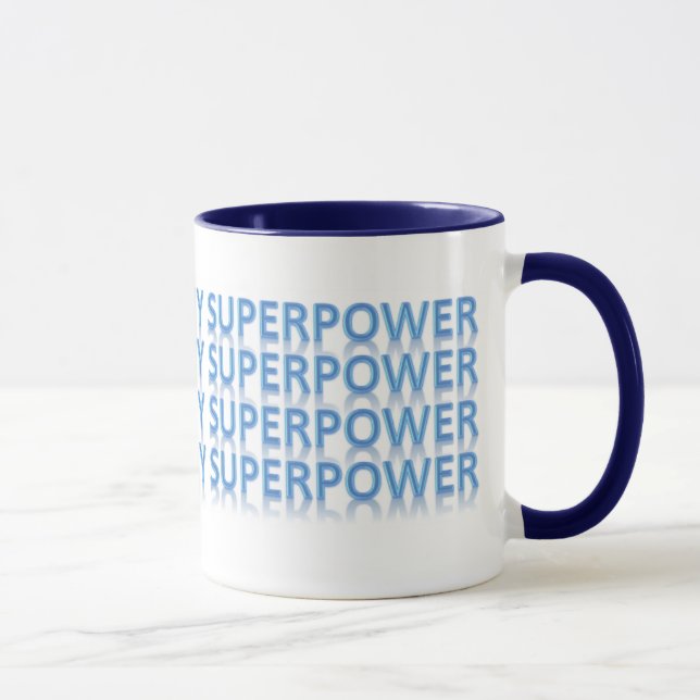 Patriotismus ist meine Supermacht-Kaffee-Tasse Tasse (Rechts)