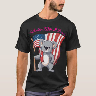 Patriotismus mit einem Pouch T-Shirt