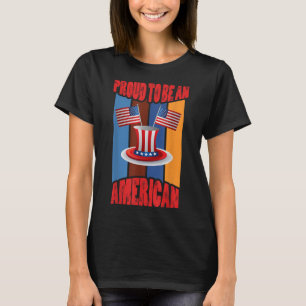 Patriots Proud American Memorial Day Usa Flag T-Shirt