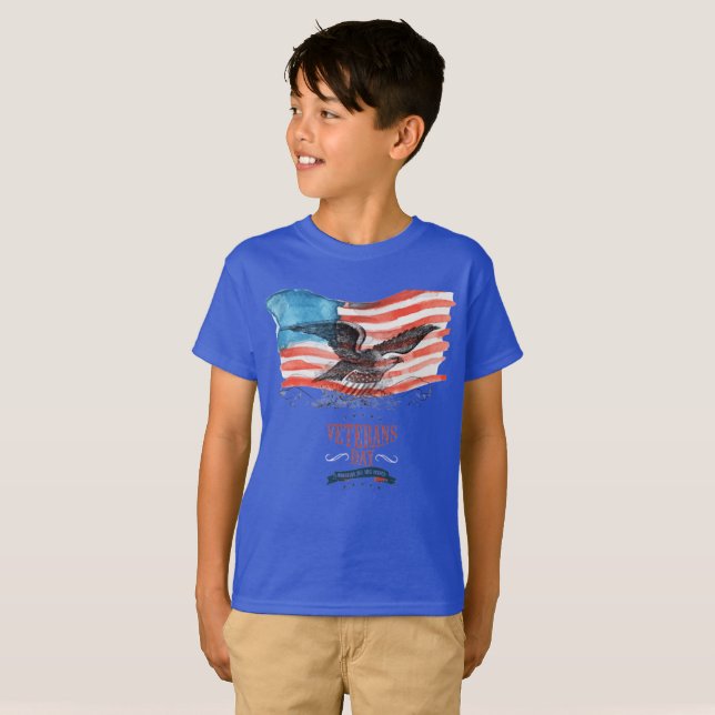 Patriots remembered blue T-Shirt (Vorne ganz)