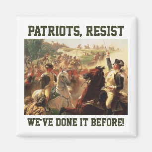 Patriots widersetzt Angriffe auf die Demokratie Magnet