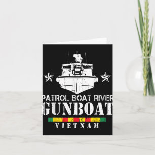 Patrol Boat River Gunboat Vietnam Veteran Karte