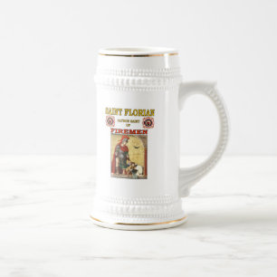 PATRON SAINT OF FIREME BIERGLAS