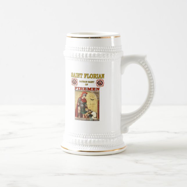 PATRON SAINT OF FIREME BIERGLAS (Rechts)