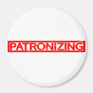 Patronisierende Briefmarke Magnet