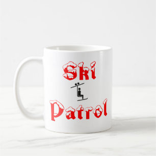 Patrouille de ski - tasse 2
