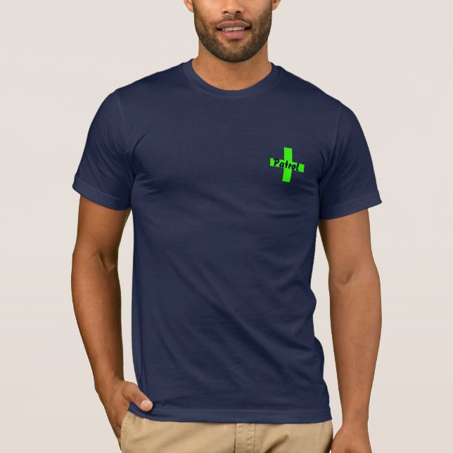Patrouille - fahren Sie Ski u. retten Sie 4 ("Ski T-Shirt (Vorderseite)