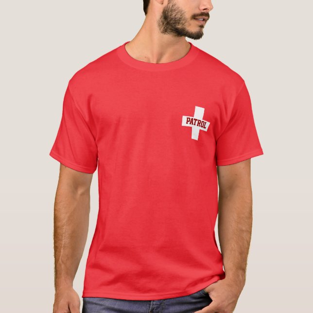 Patrouille - fertigen Sie Kreuz besonders an T-Shirt (Vorderseite)