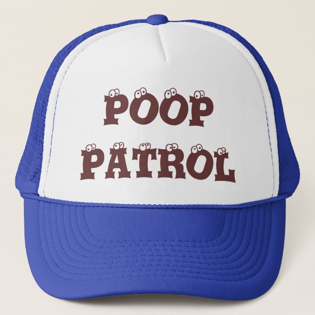PATROUILLE POOP - Casquette personnalisable (Devant)