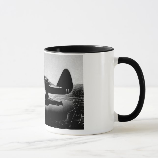 Patrouillen-Bomber Northrop N3-PB - Vintag Tasse (Rechts)