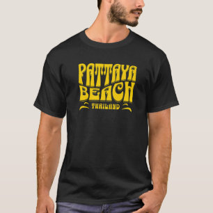 Pattaya Strand Thailand Retro T-Shirt
