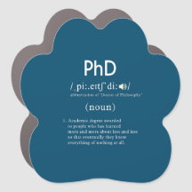 patte de définition phd amusante