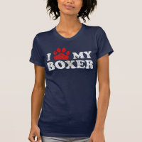 Patte I mon T-shirt de boxeur
