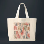 Pattened Cats Jumbo Stoffbeutel<br><div class="desc">Hope you are having a great day. Make sure someone else is having one too</div>