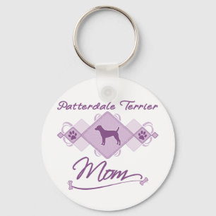 Patterdale Terrier-Mama Schlüsselanhänger