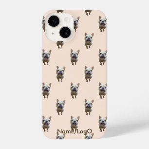 pattern_1_french bulldog_1 iPhone case iPhone 14 Hülle